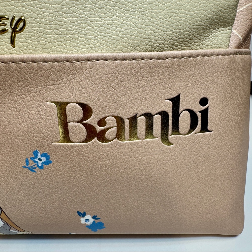NWT. Disney's Bambi 2-in-1 Wash Bag Set by Primark. two-piece cosmetic bag set - Picture 5 of 14